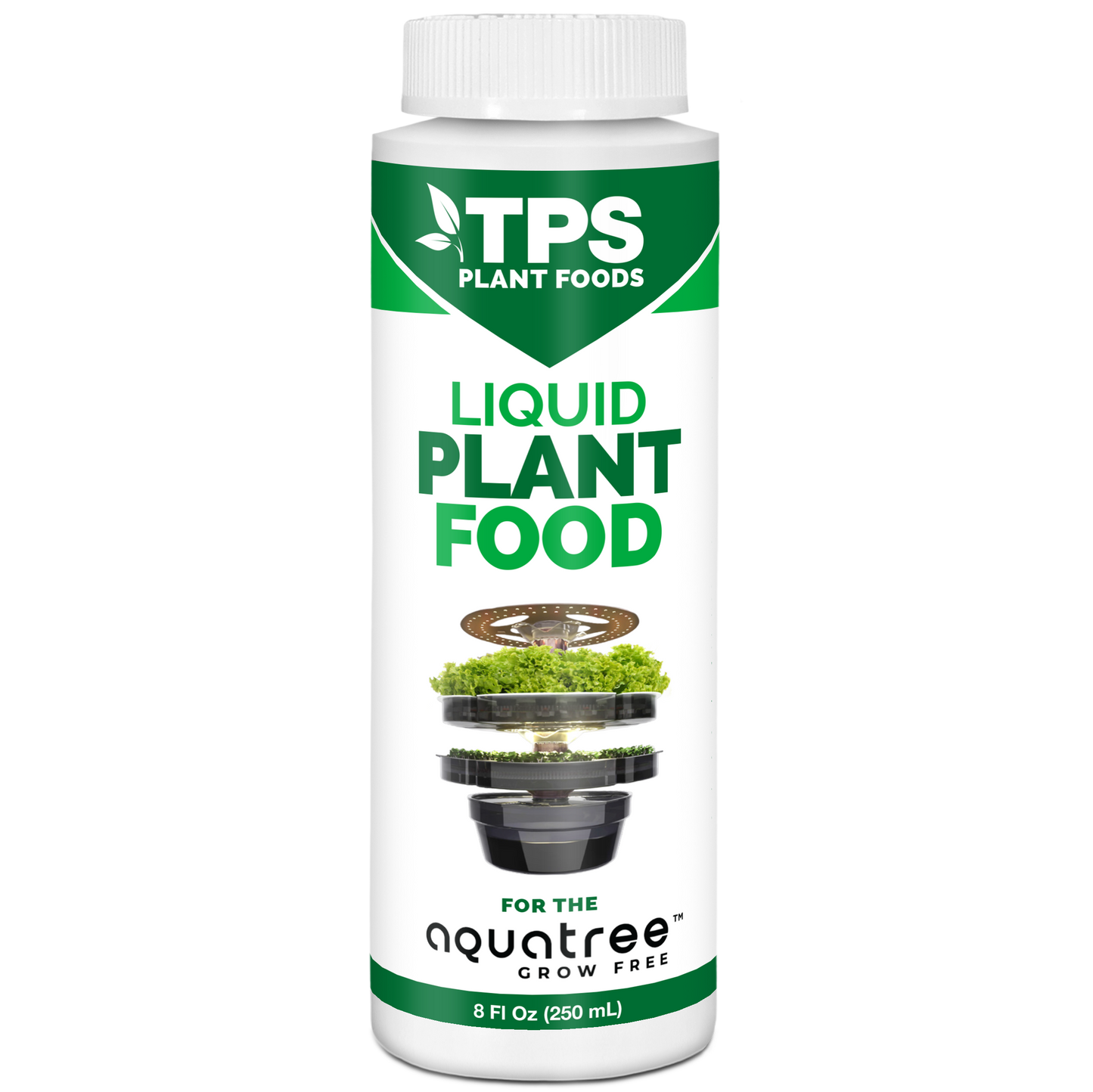 TPS Plant Foods AquaTree Liquid Plant Food 8 oz product package