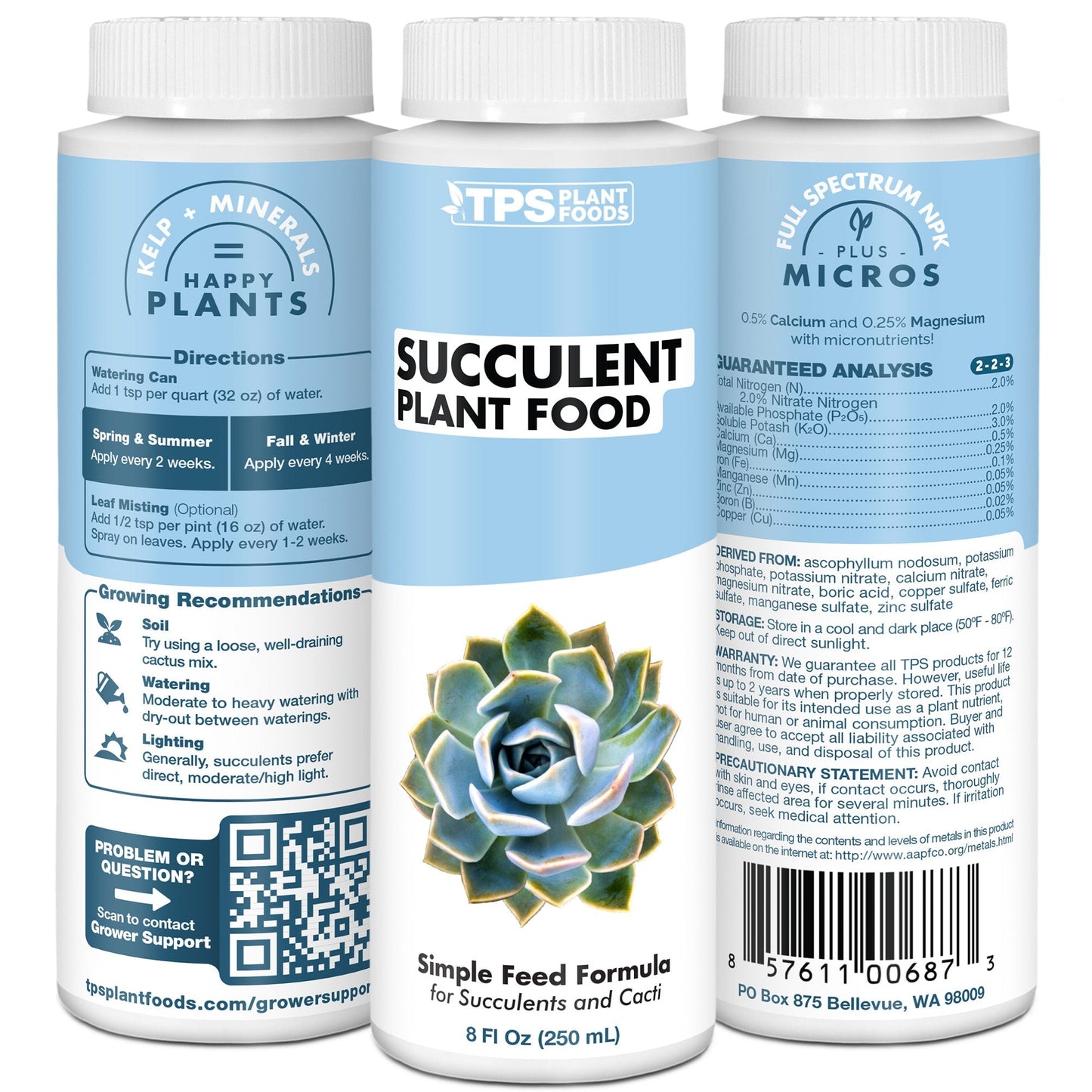 Succulent Plant Food formula, features, and plant care details
