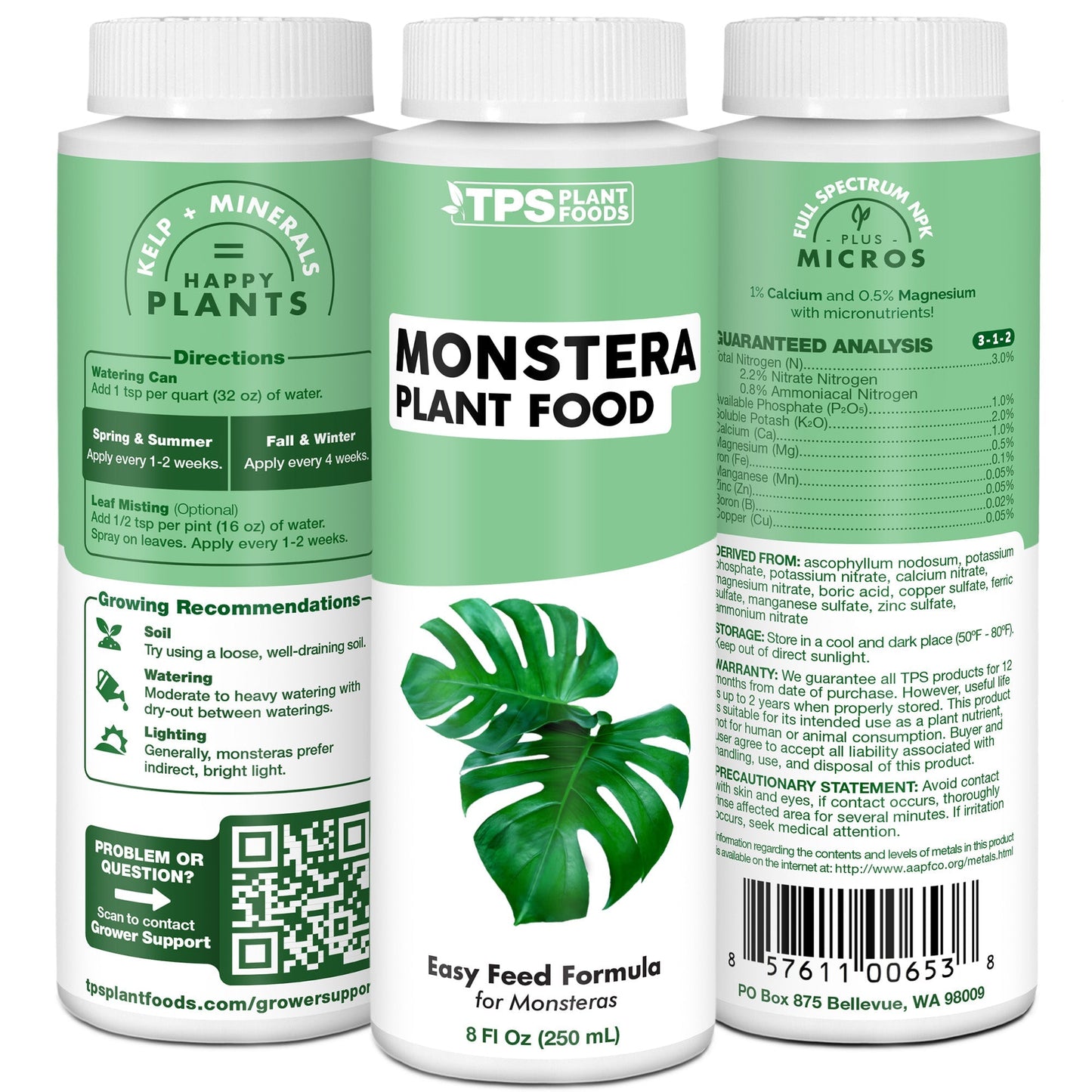 Monstera Plant Food formula, features, and plant care details