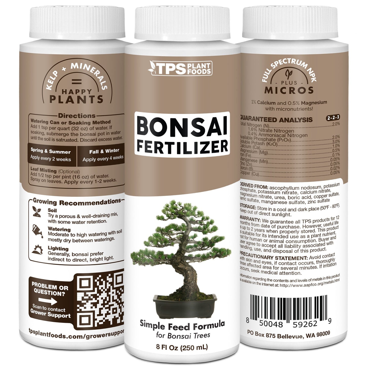 Bonsai Fertilizer formula, features, and plant care details