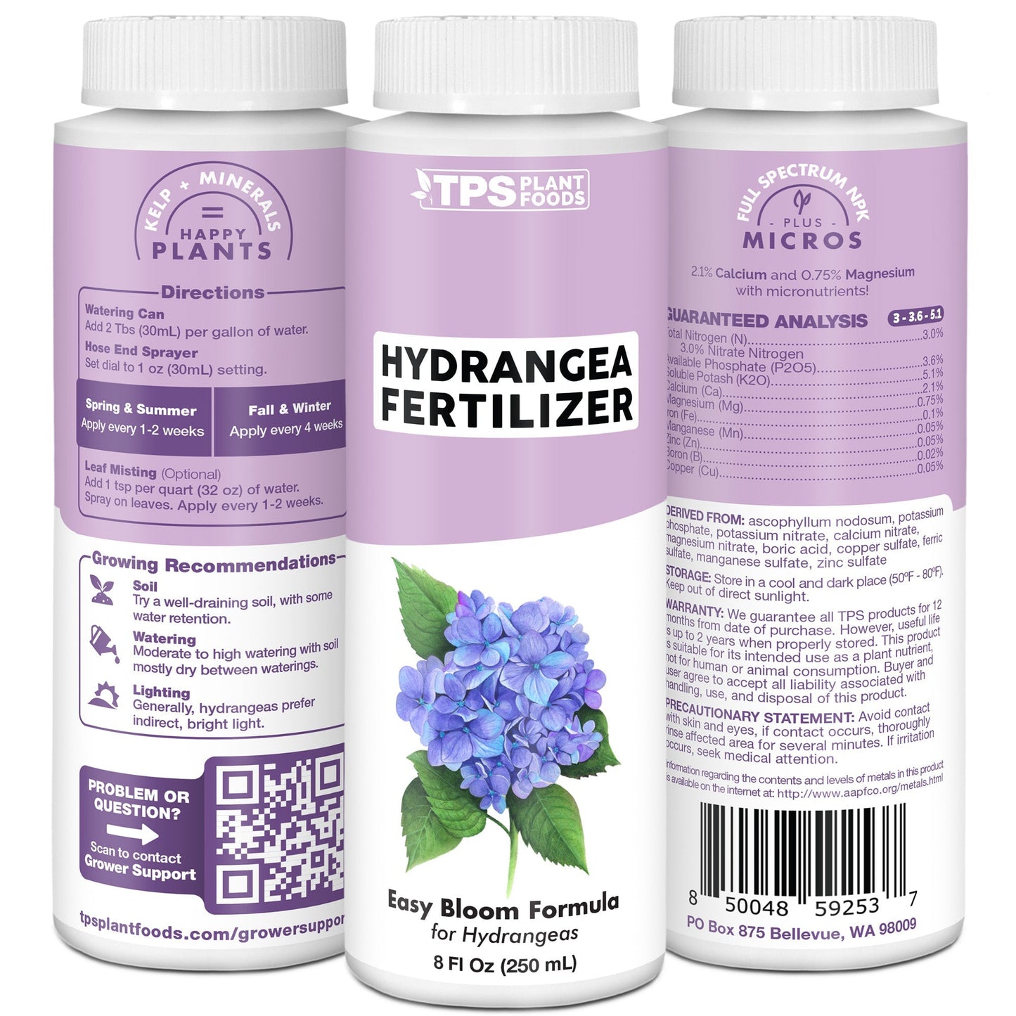 Hydrangea Fertilizer formula, features, and plant care details