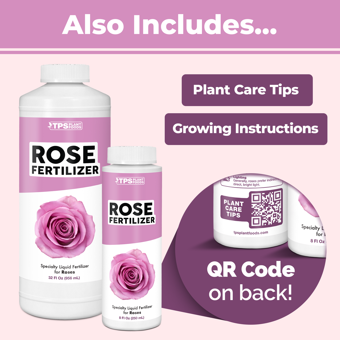 Rose Fertilizer plant care benefits and application information