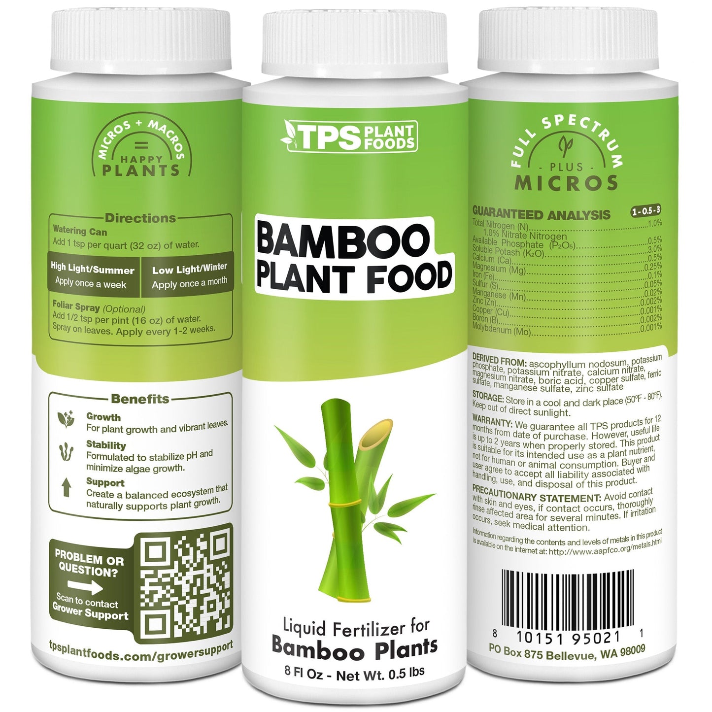 Bamboo Fertilizer formula, features, and plant care details