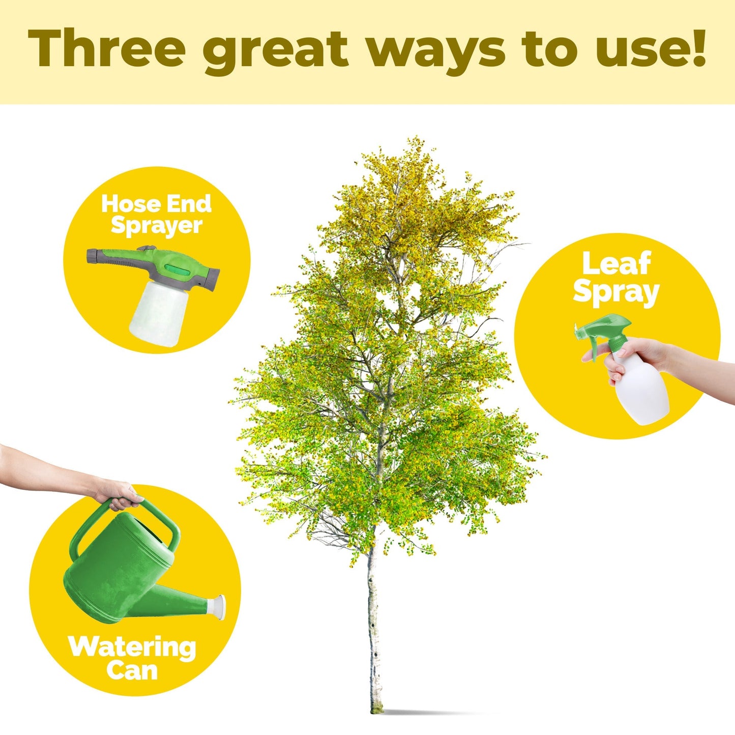 How to use and apply Aspen Tree Fertilizer