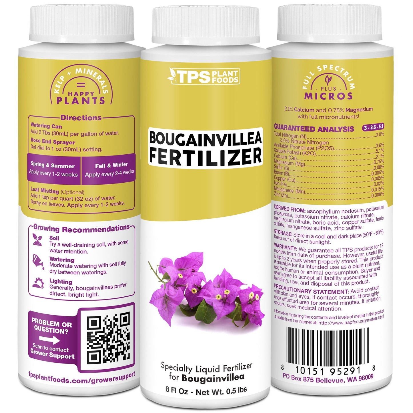 Bougainvillea Fertilizer formula, features, and plant care details