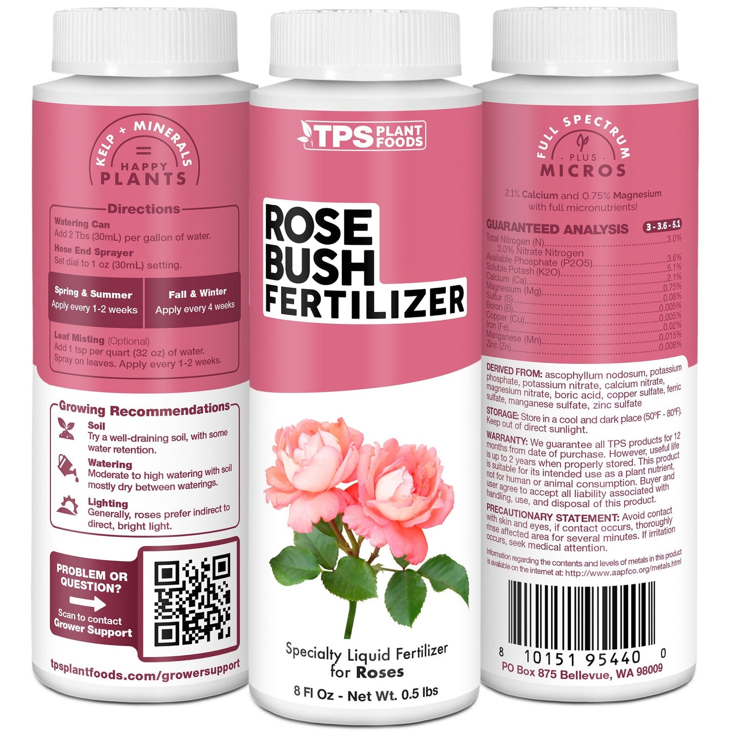 Rose Bush Fertilizer formula, features, and plant care details