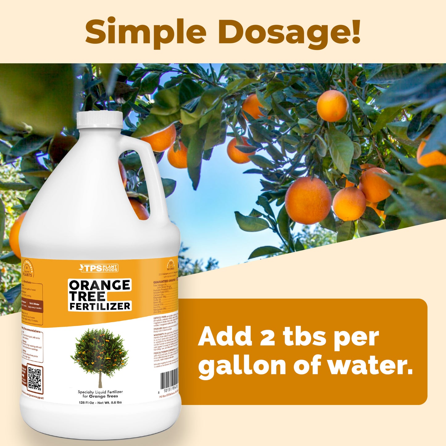 Orange Tree Fertilizer