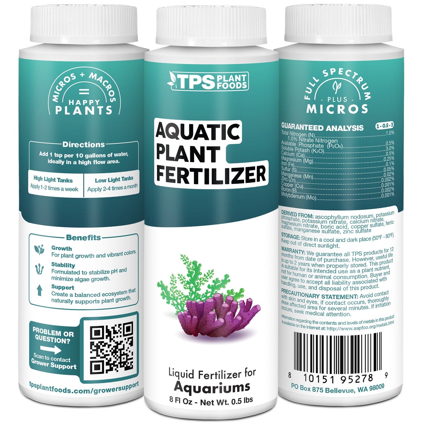 Aquatic Plant Fertilizer formula, features, and plant care details