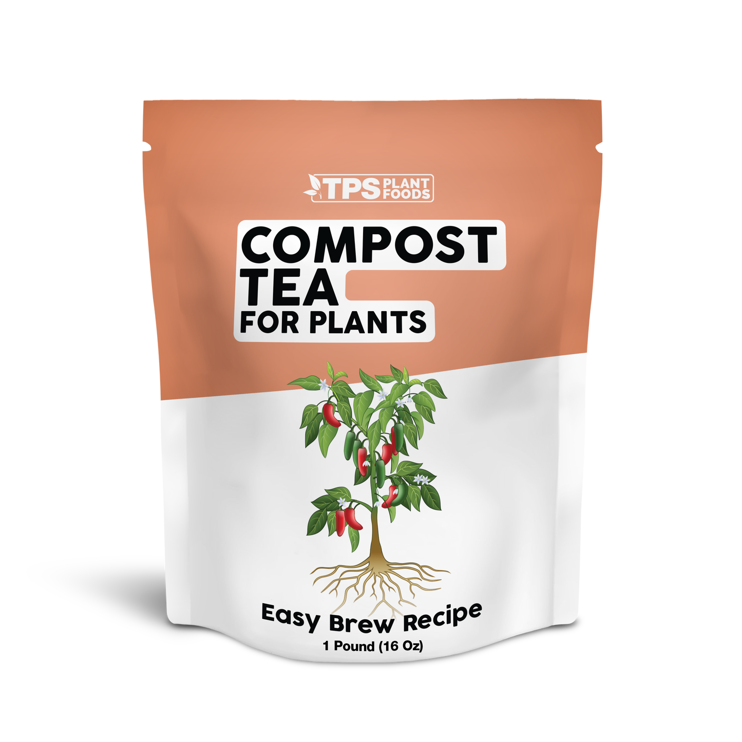 TPS Plant Foods Compost Tea for Plants 1 lb product package