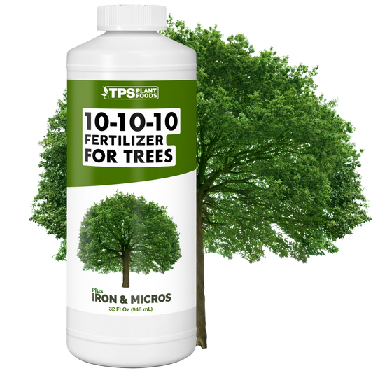 TPS Plant Foods 10-10-10 for Trees 32 oz product package