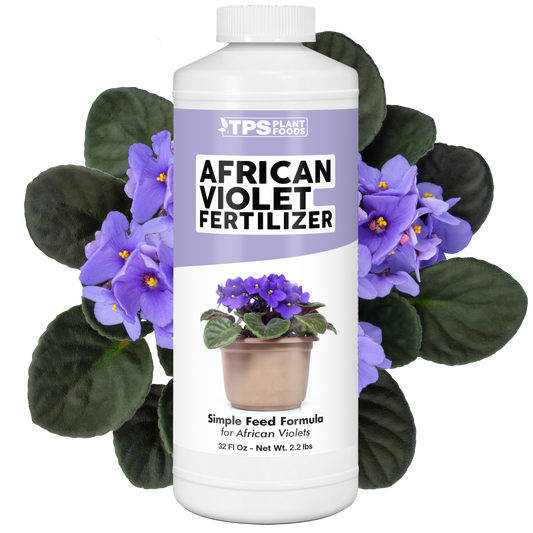 TPS Plant Foods African Violet Fertilizer 32 oz product package
