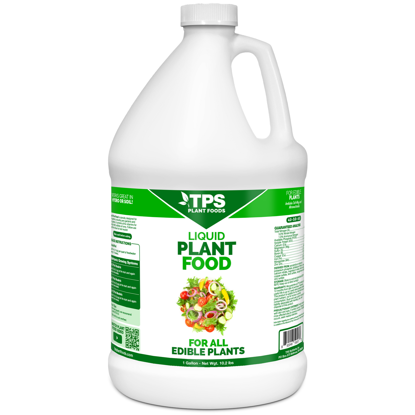 TPS Plant Foods Liquid Plant Food 1 gallon product package