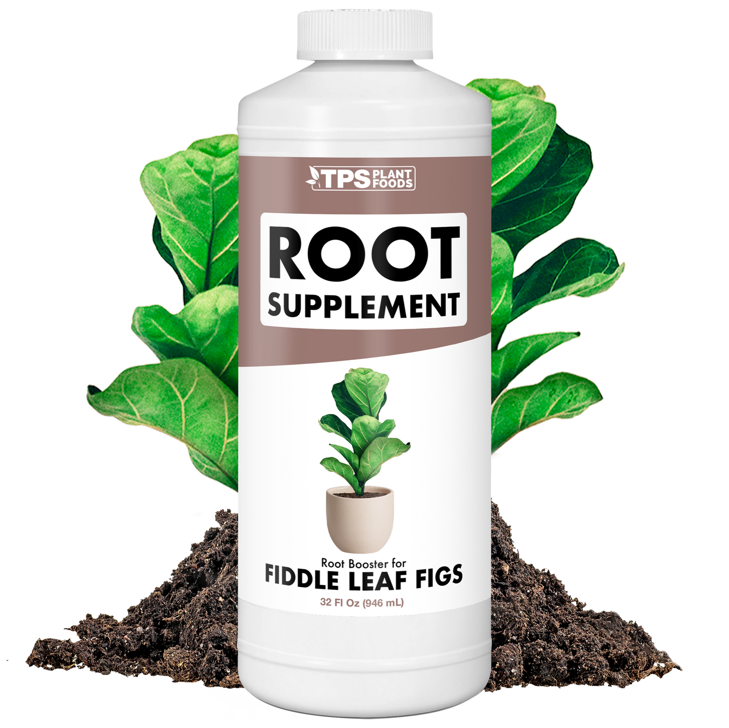 TPS Plant Foods Fig Root Supplement 32 oz product package