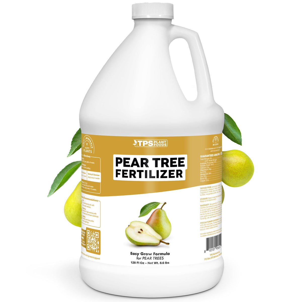 Pear Tree Fertilizer - 128 Ounce