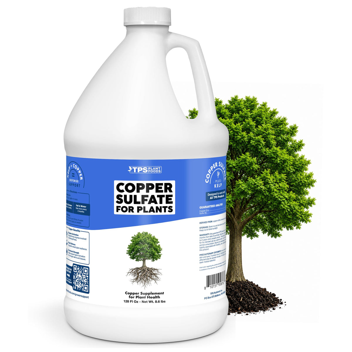 Copper Sulfate for Plants - 128 Ounce