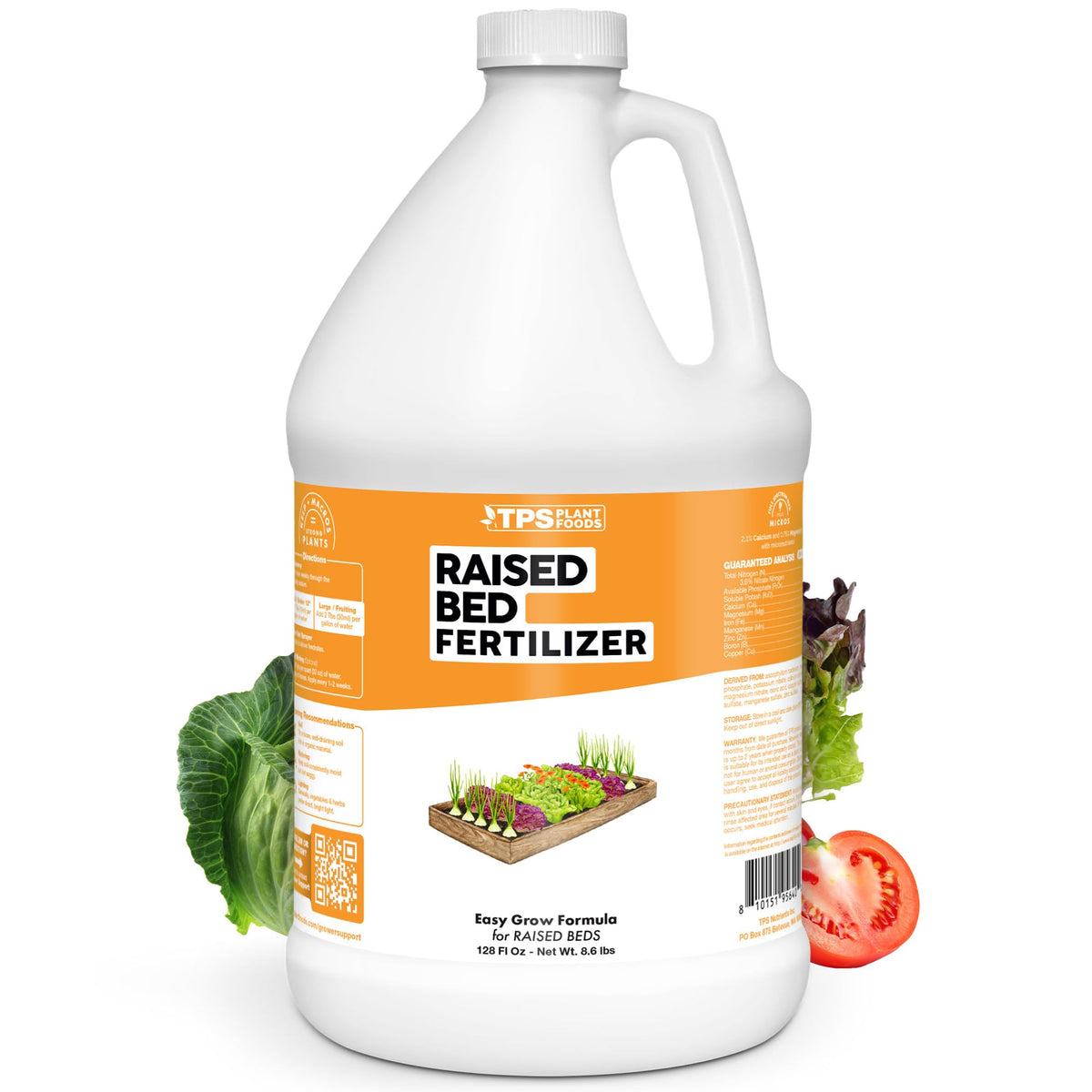 Raised Bed Fertilizer - 128 Ounce