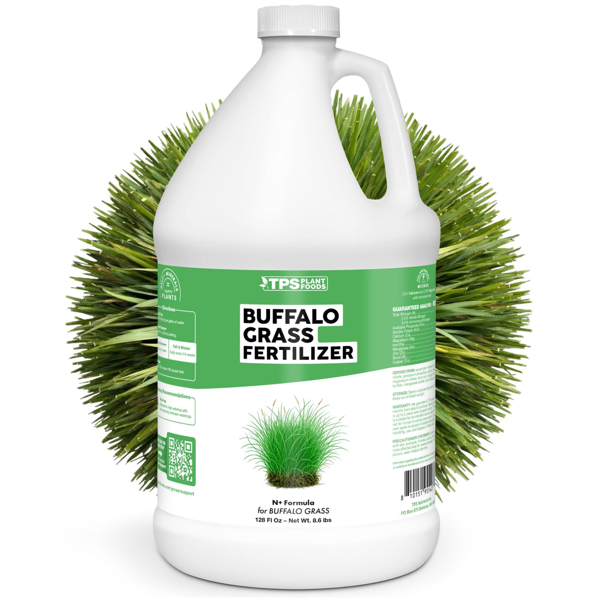 Buffalo Grass Fertilizer - 128 Ounce