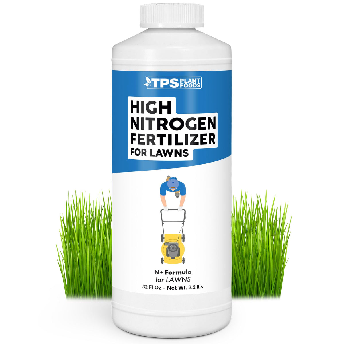 High Nitrogen Fertilizer for Lawns - 32 Ounce