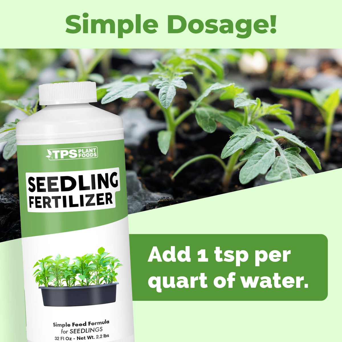 Seedling Fertilizer - 32 Ounce