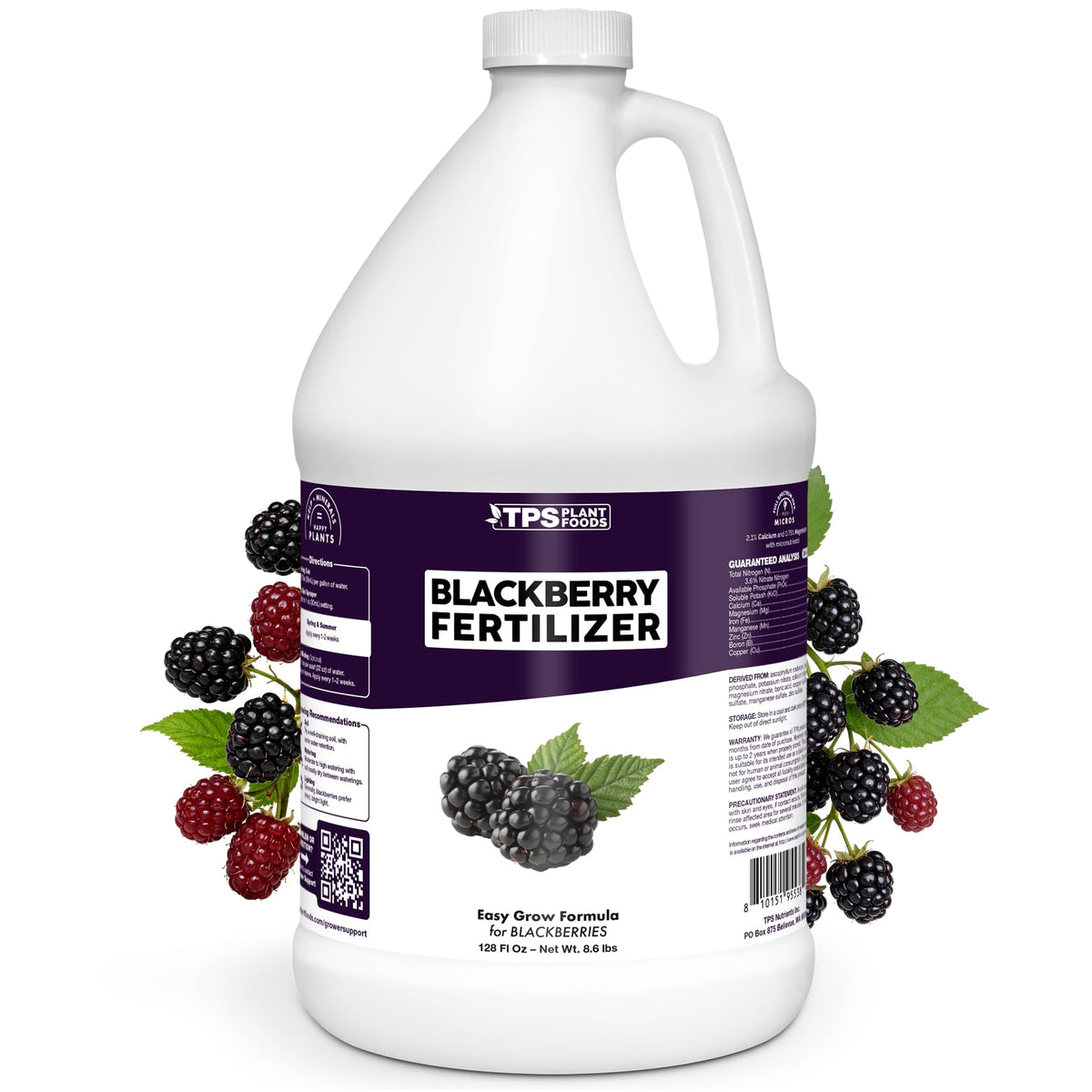 BlackBerry Fertilizer - 128 Ounce