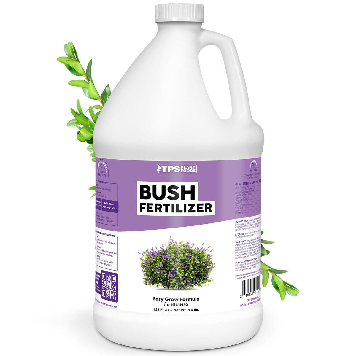 Bush Fertilizer - 128 Ounce