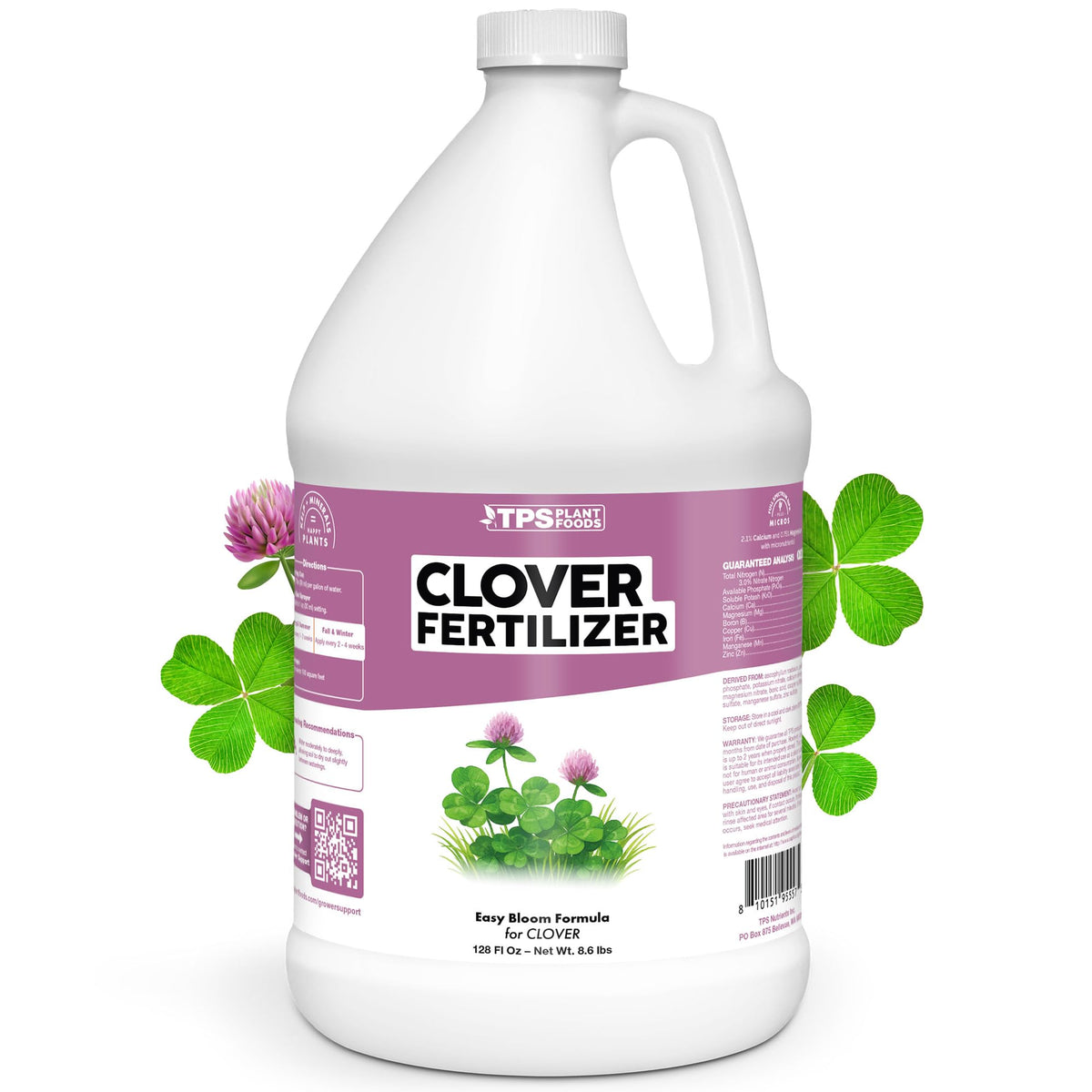 Clover Fertilizer - 128 Ounce