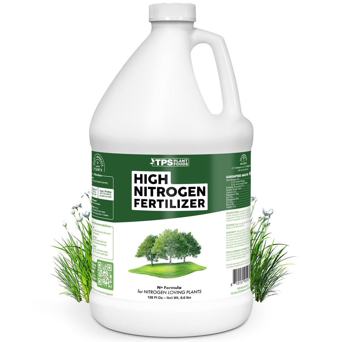 High Nitrogen Fertilizer - 128 Ounce