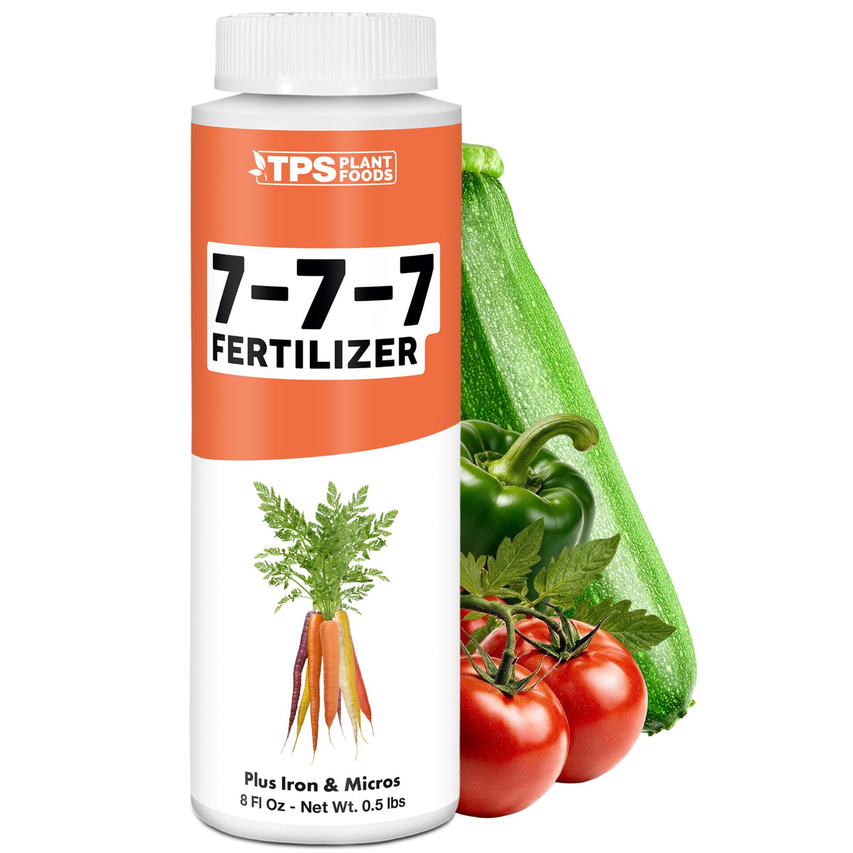 7-7-7 Fertilizer for Plants - 8 Ounce