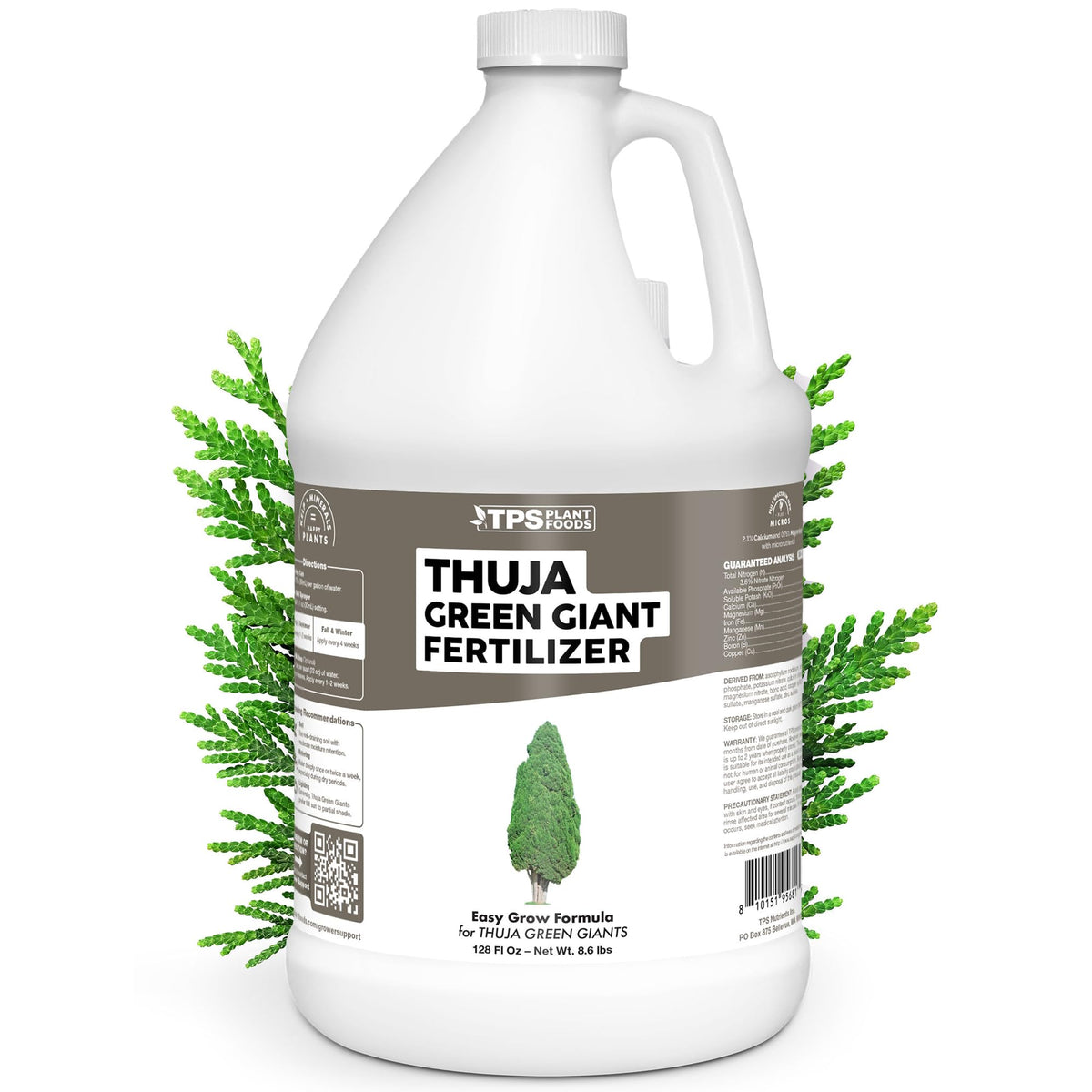 Thuja Green Giant Fertilizer - 128 Ounce