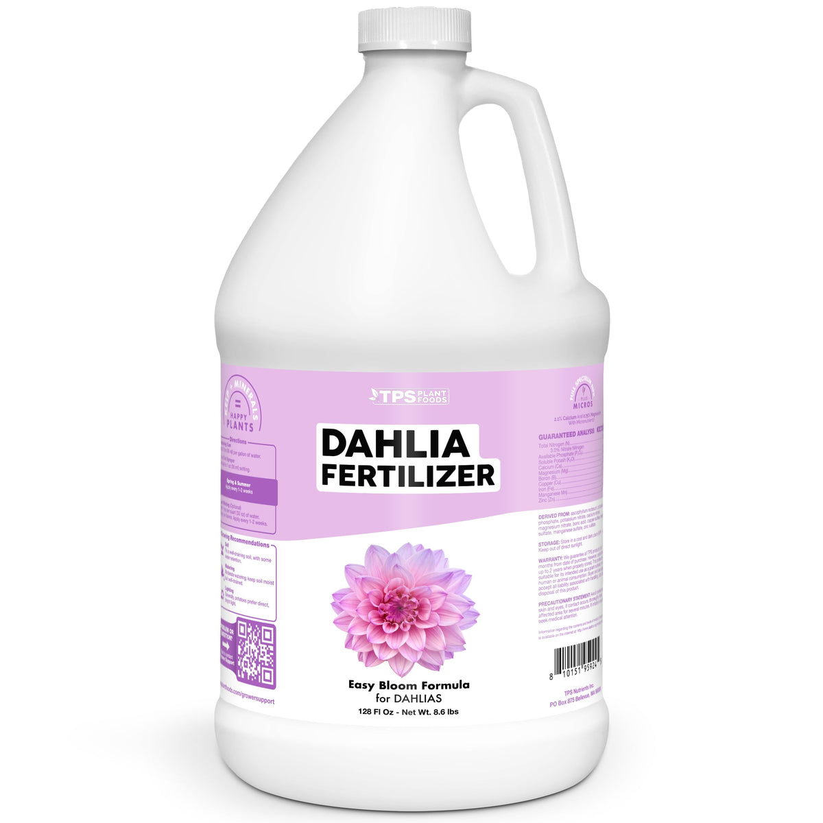 Dahlia Fertilizer - 128 Ounce
