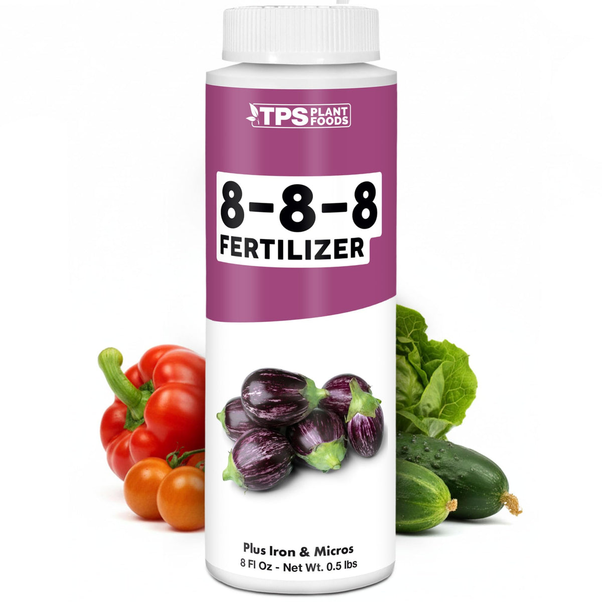 8-8-8 Fertilizer for Plants - 8 Ounce