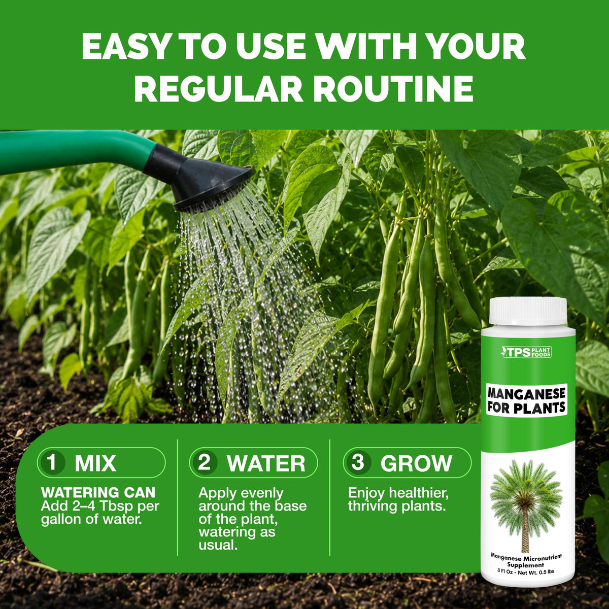 Manganese for Plants - 8 Ounce