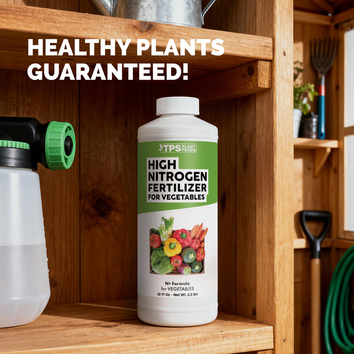 High Nitrogen Vegetable Fertilizer - 32 Ounce