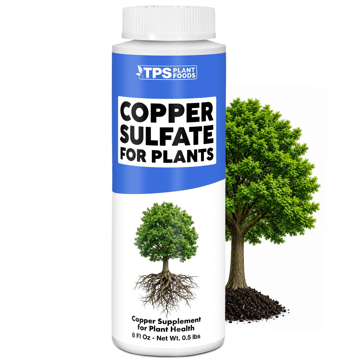 Copper Sulfate for Plants - 8 Ounce