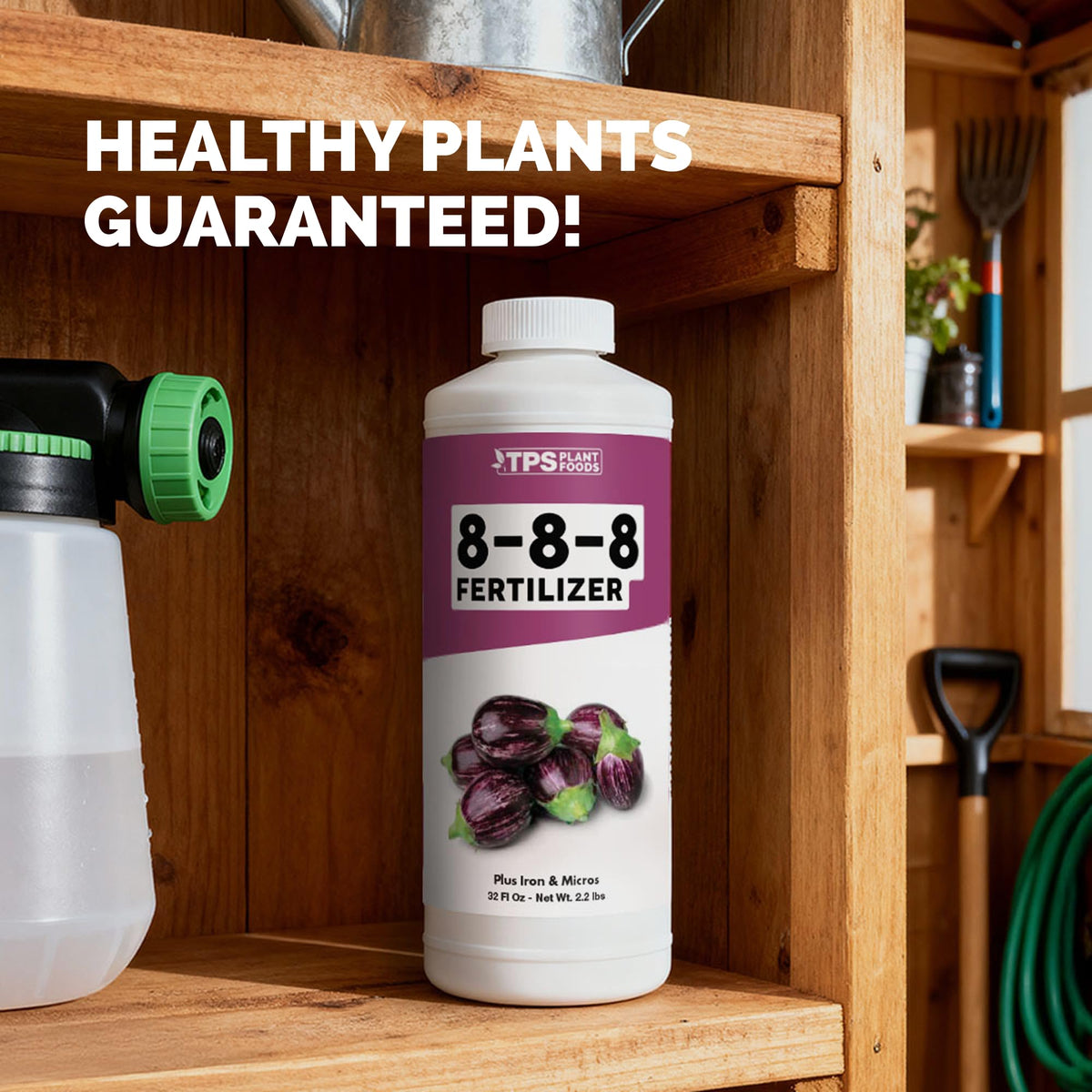 8-8-8 Fertilizer for Plants - 32 Ounce