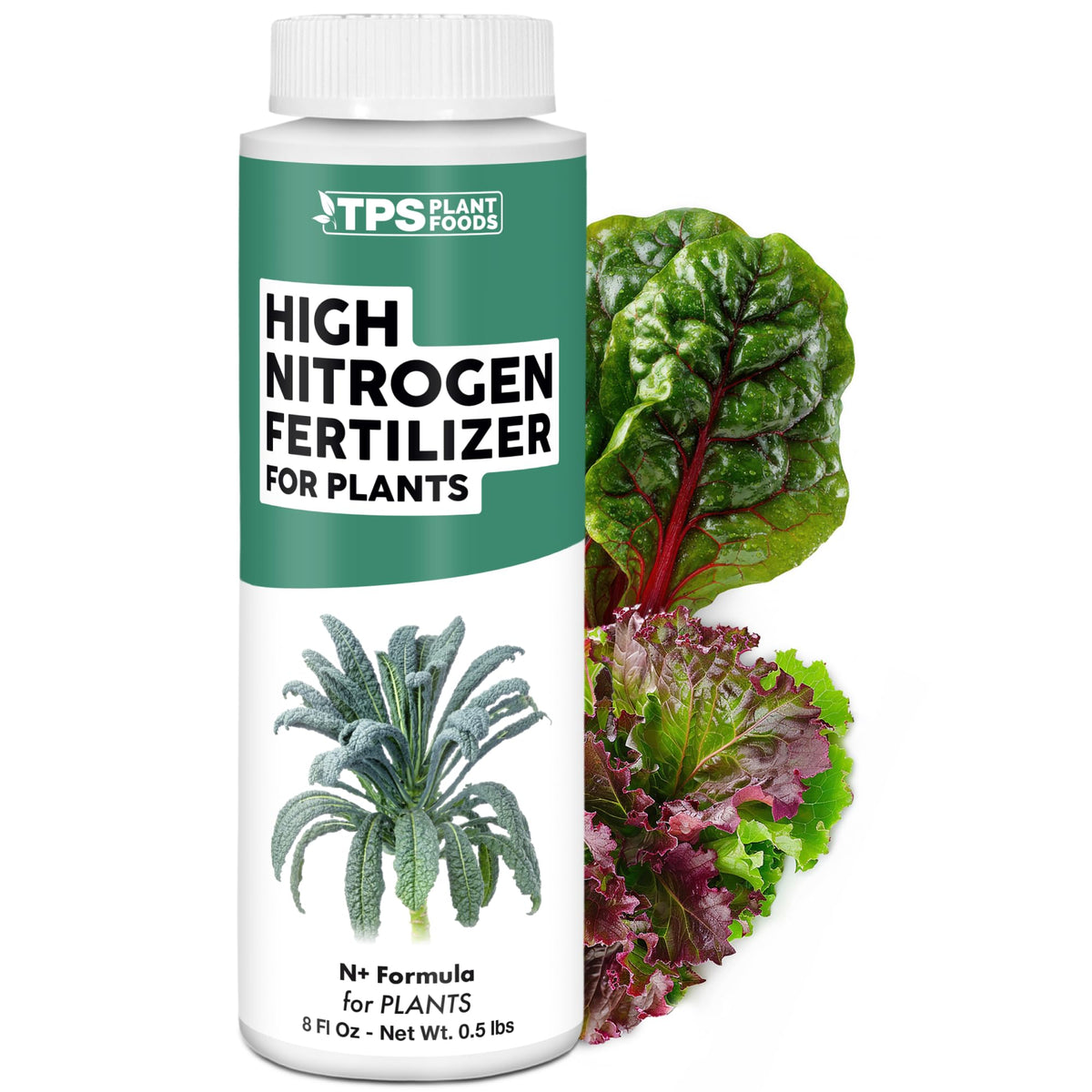 High Nitrogen Fertilizer for Plants - 8 Ounce