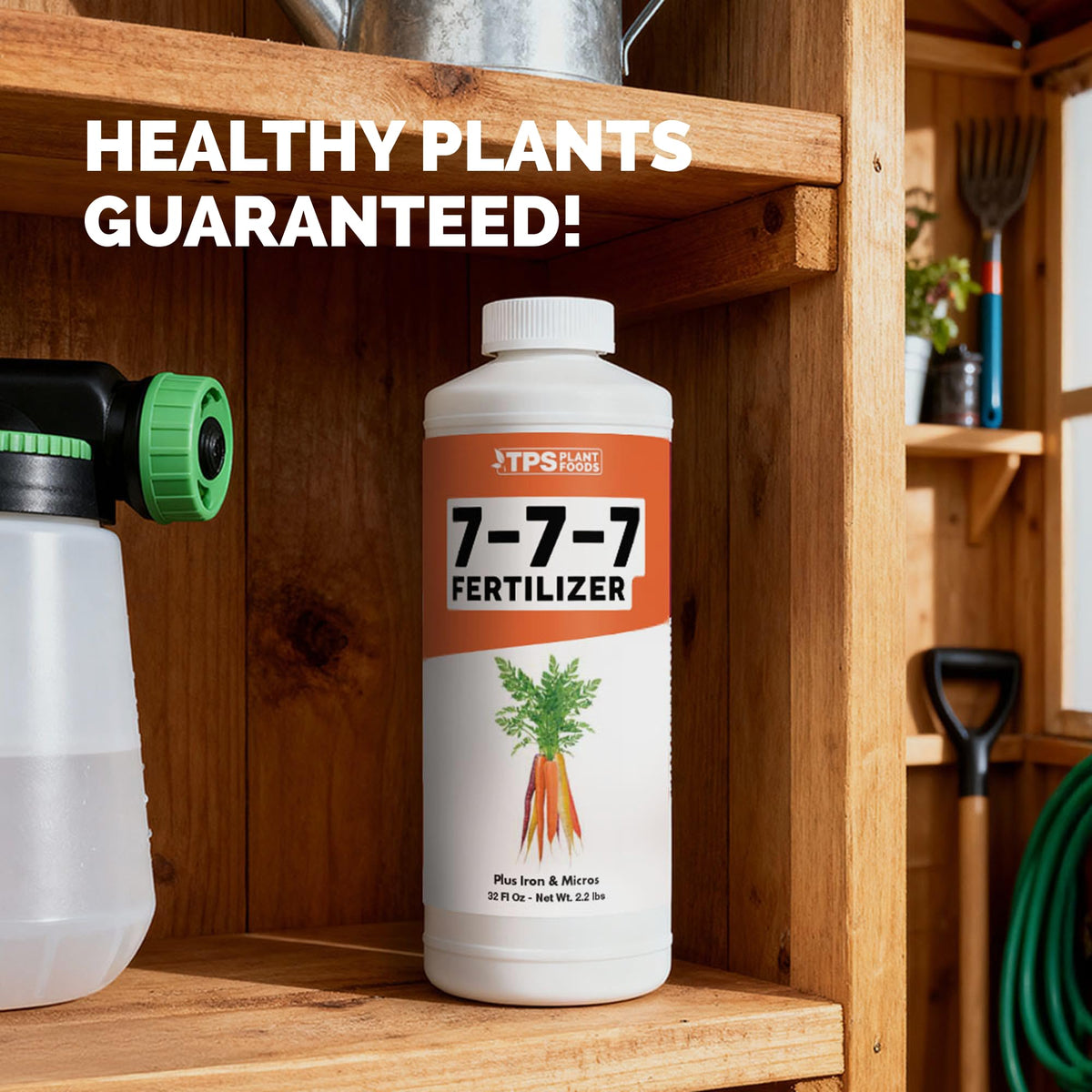 7-7-7 Fertilizer for Plants - 32 Ounce