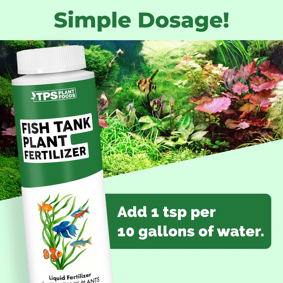 Fish Tank Plant Fertilizer - 8 Ounce