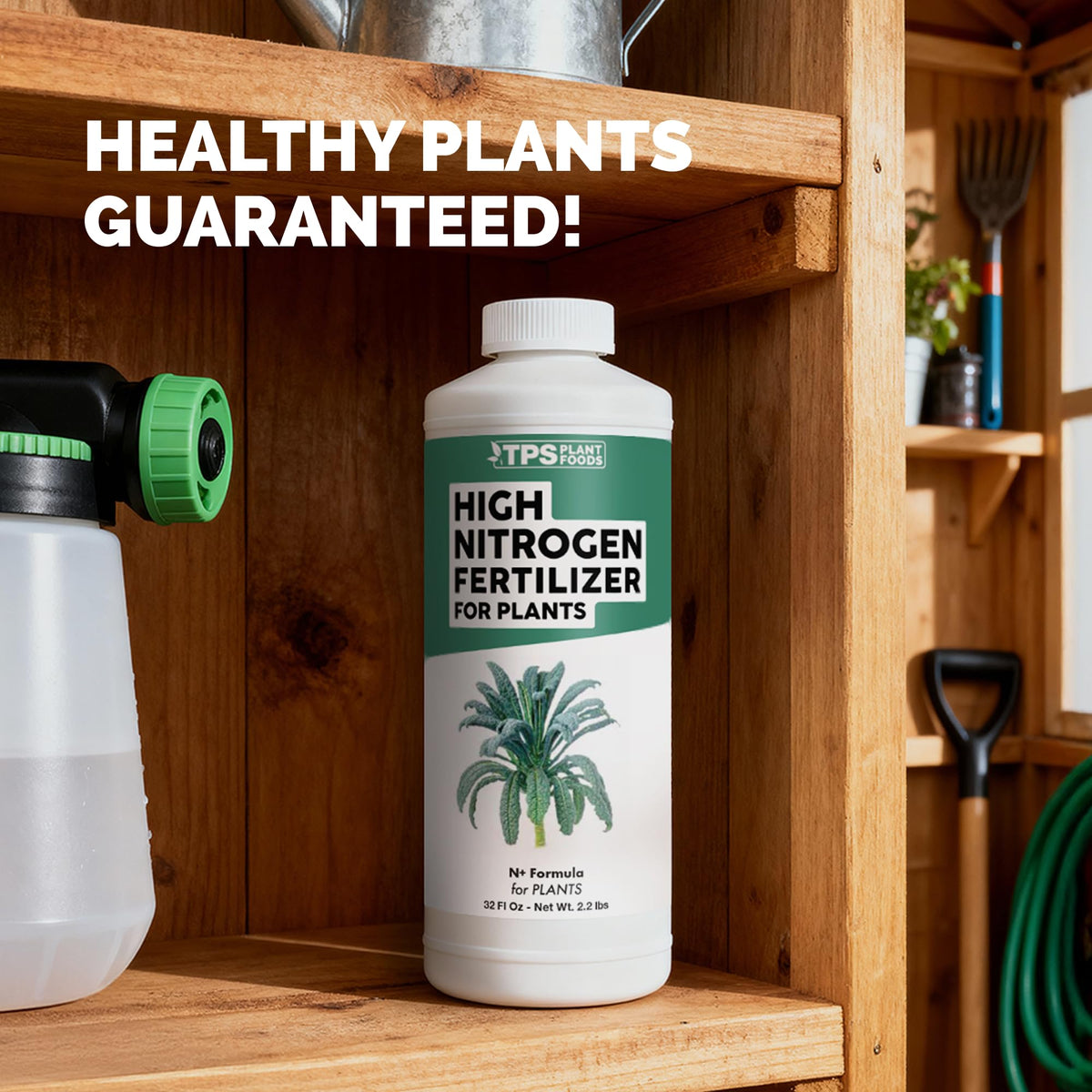 High Nitrogen Fertilizer for Plants - 32 Ounce