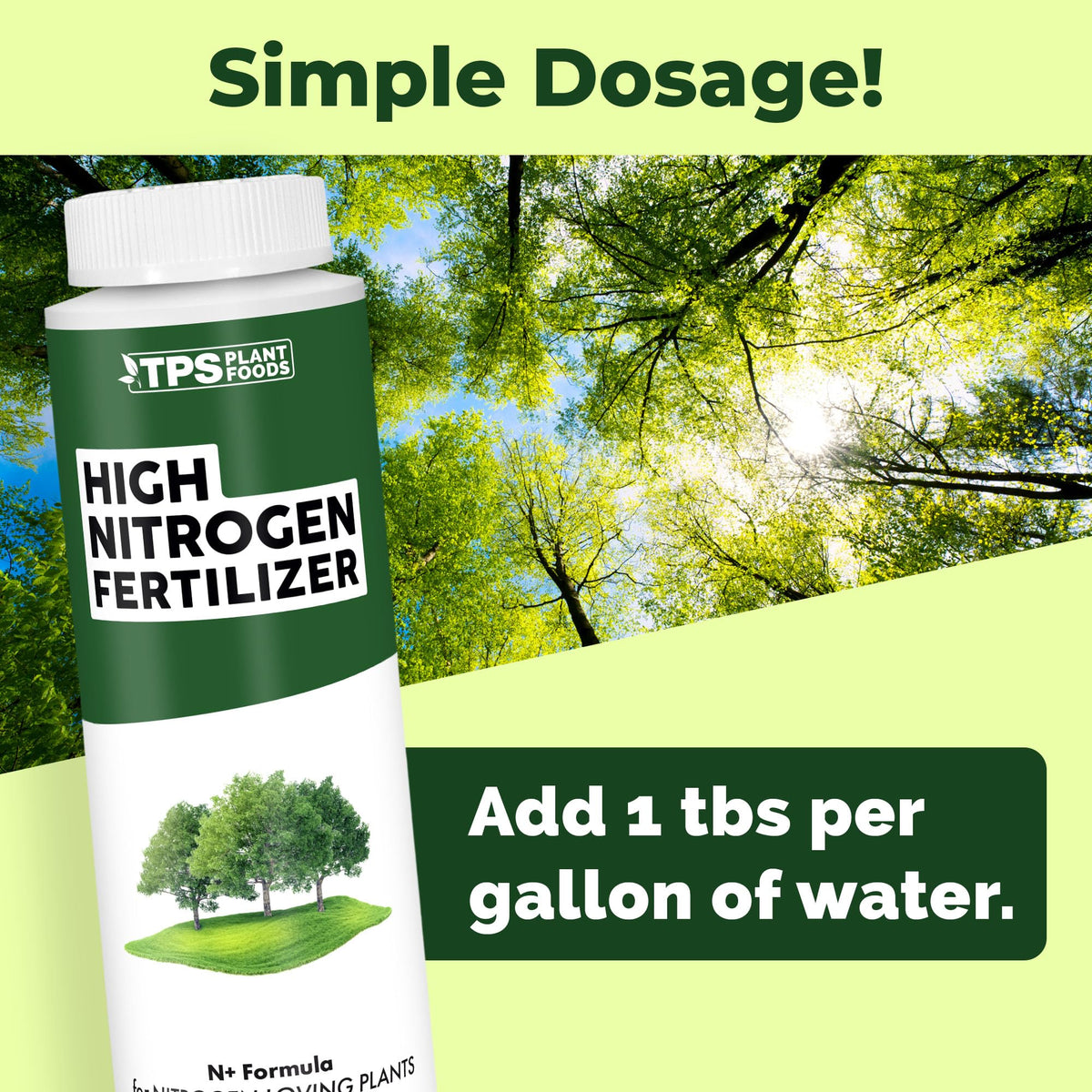 High Nitrogen Fertilizer - 128 Ounce