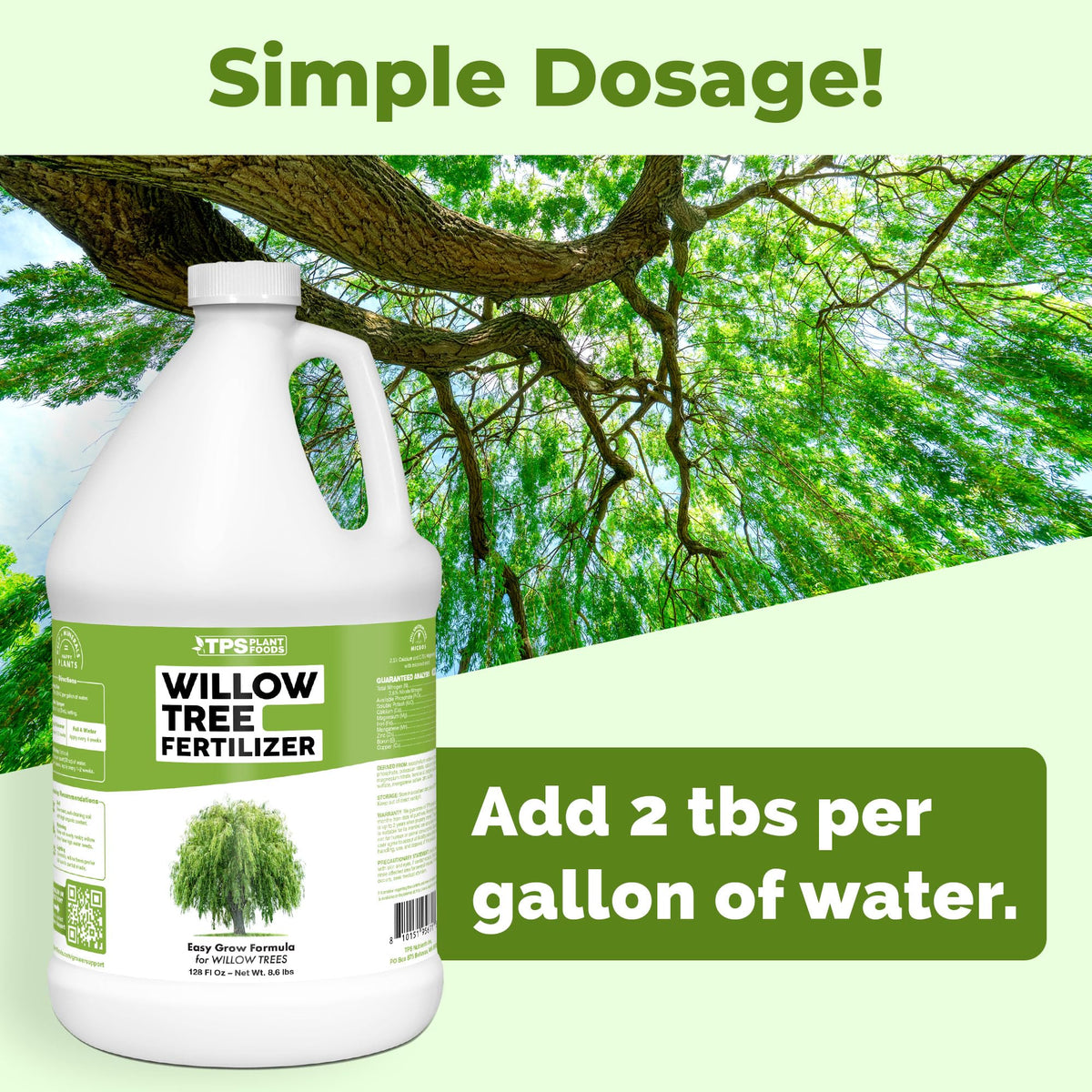Willow Tree Fertilizer - 128 Ounce