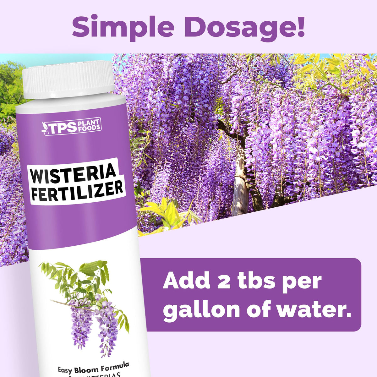 Wisteria Fertilizer - 128 Ounce