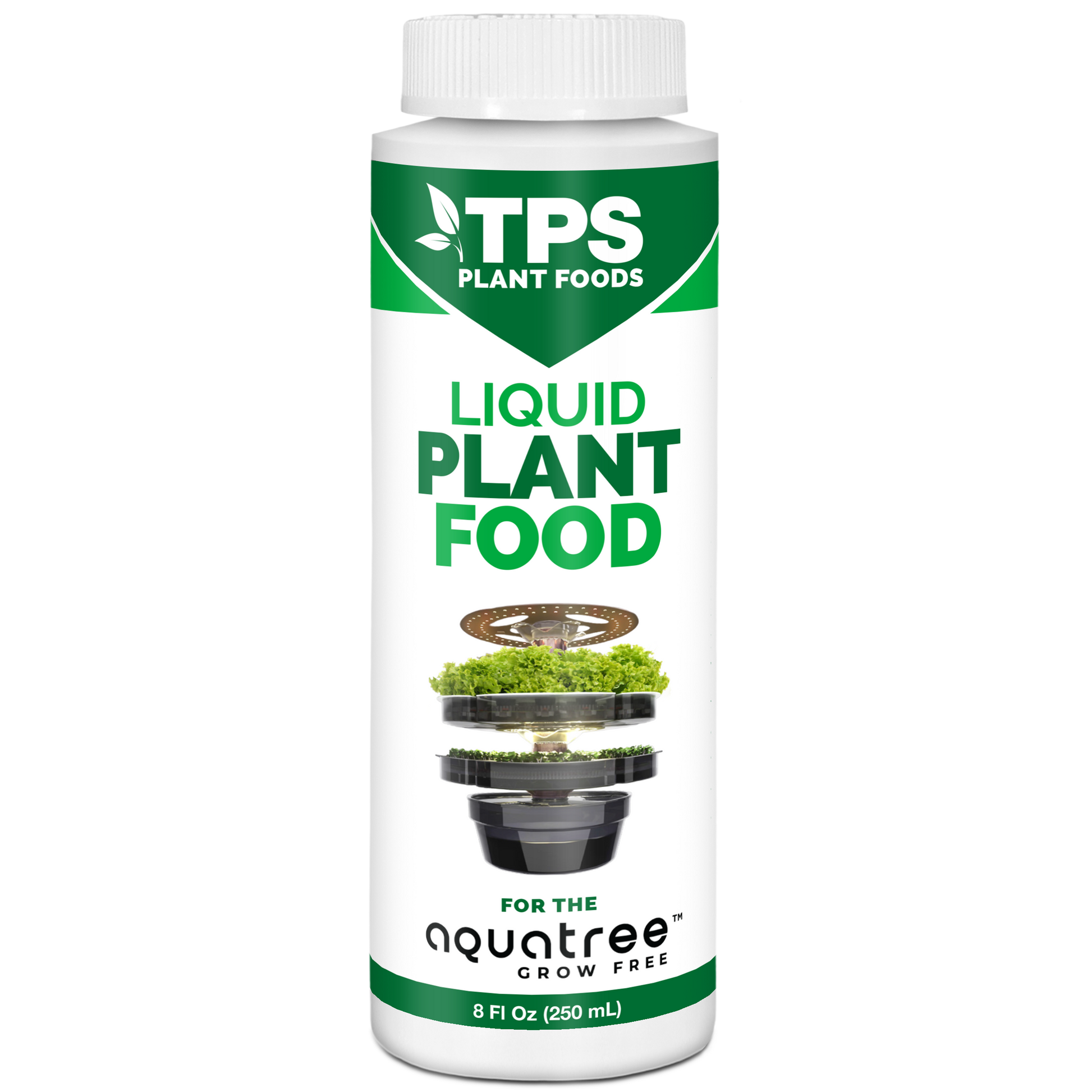 TPS Plant Foods AquaTree Liquid Plant Food 8 oz product package