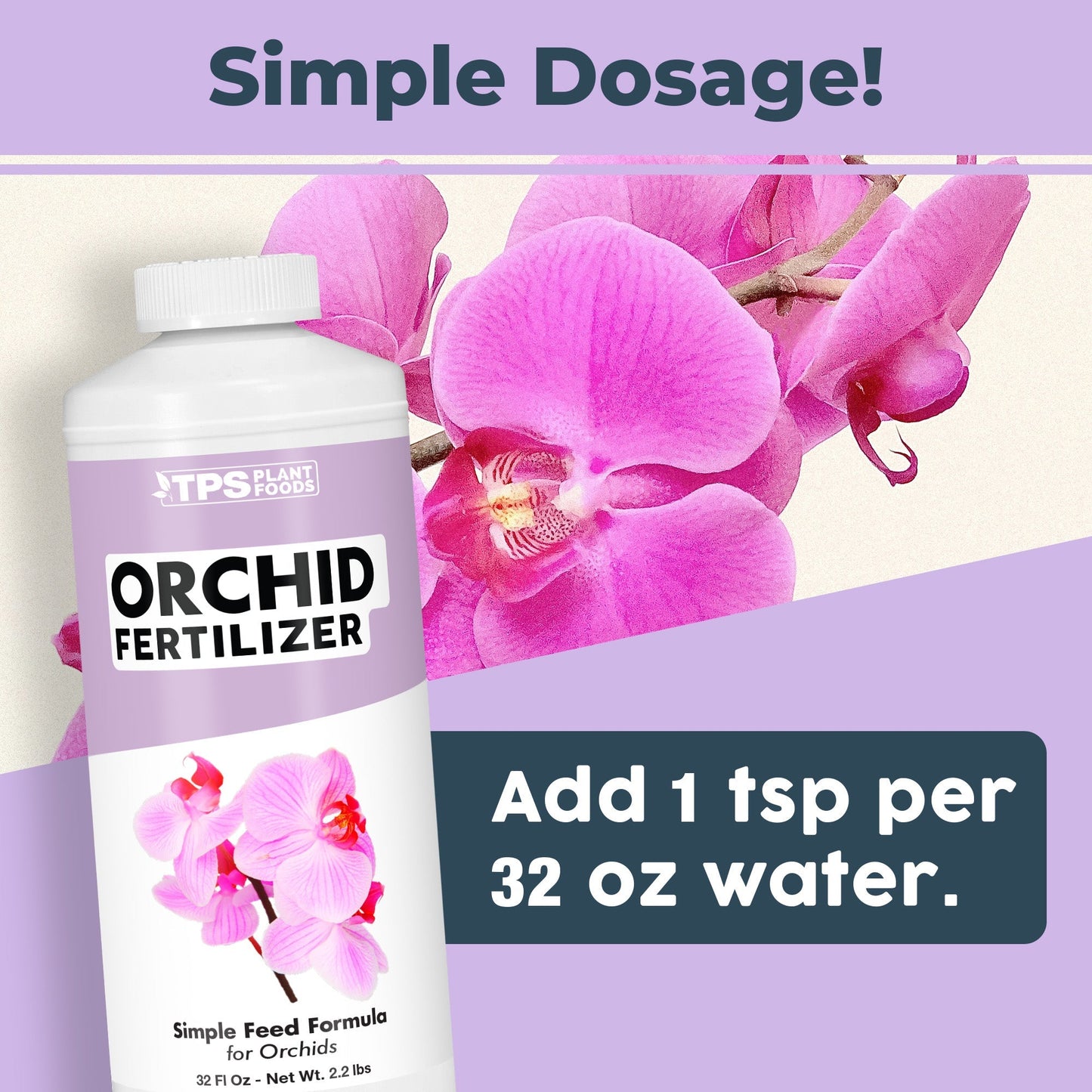 Key benefits and healthy growth features of Orchid Plant Food