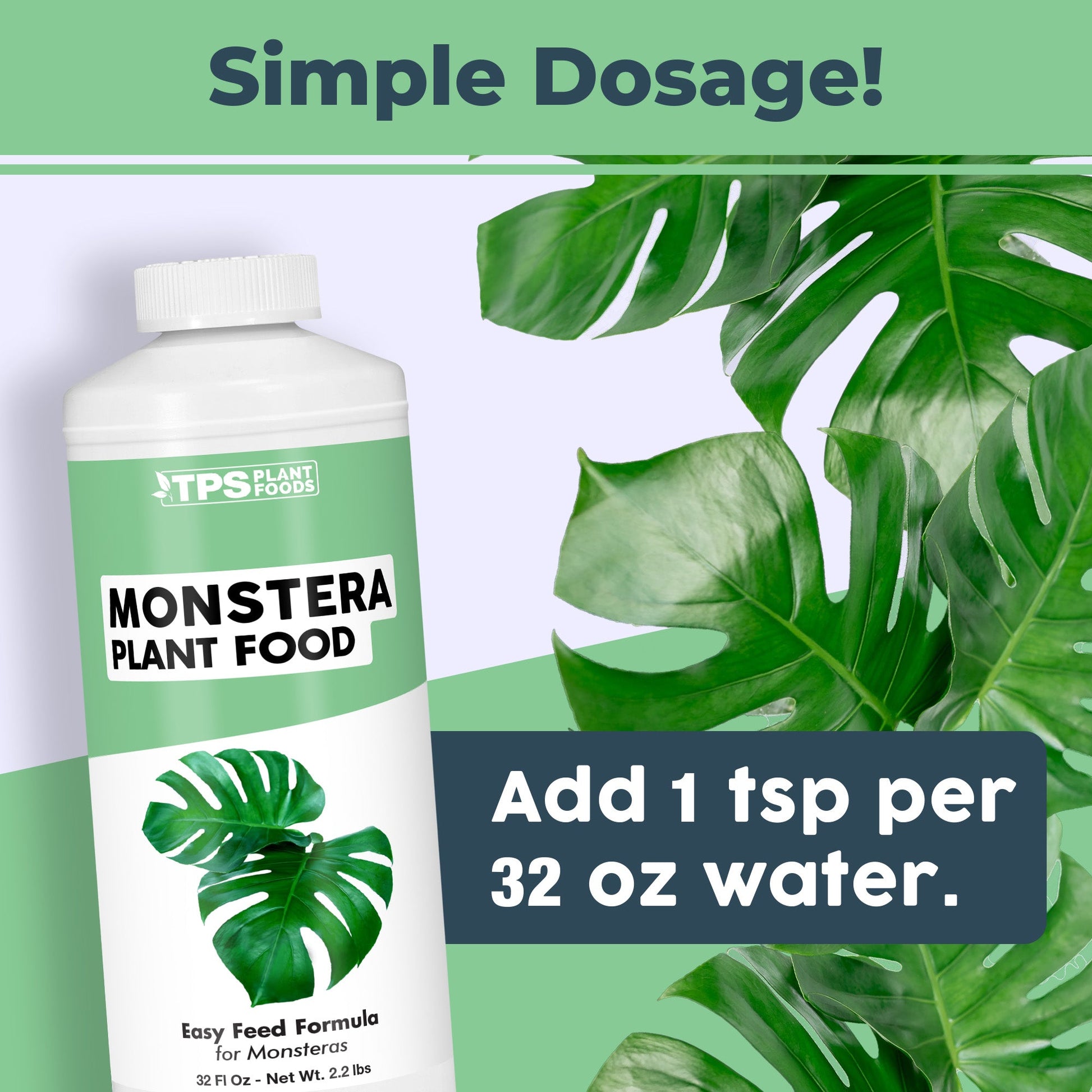 Key benefits and healthy growth features of Monstera Plant Food