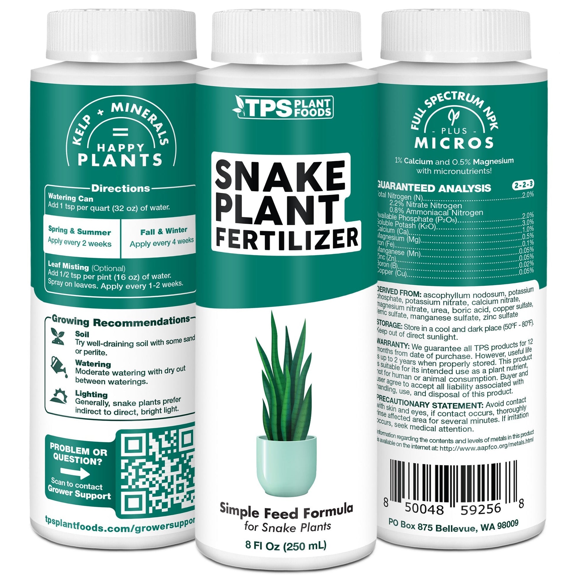 Snake Plant Fertilizer formula, features, and plant care details