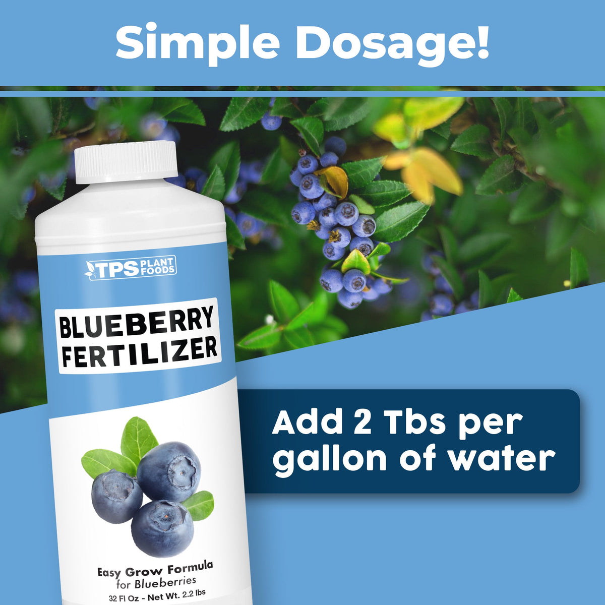 Blueberry Fertilizer - 8 Ounce