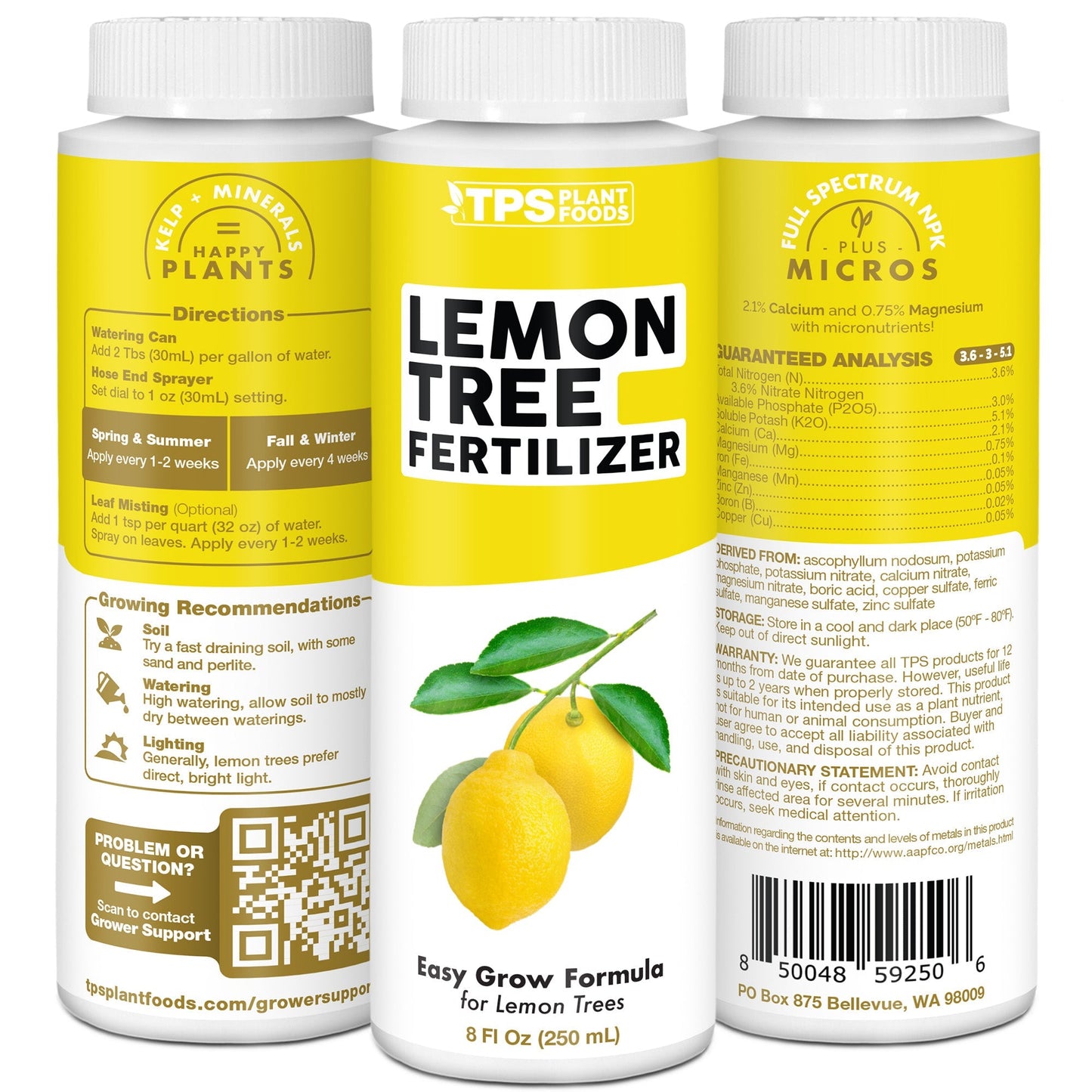 Lemon Tree Fertilizer formula, features, and plant care details