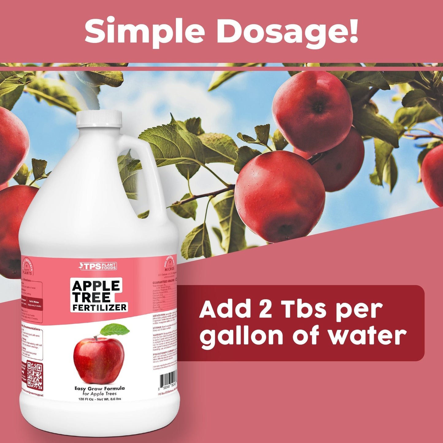 Key benefits and healthy growth features of Apple Tree Fertilizer