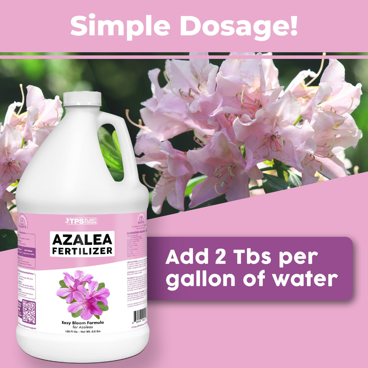 Azalea Fertilizer - 128 Ounce